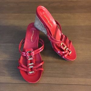 Cloud Walkers red sandals